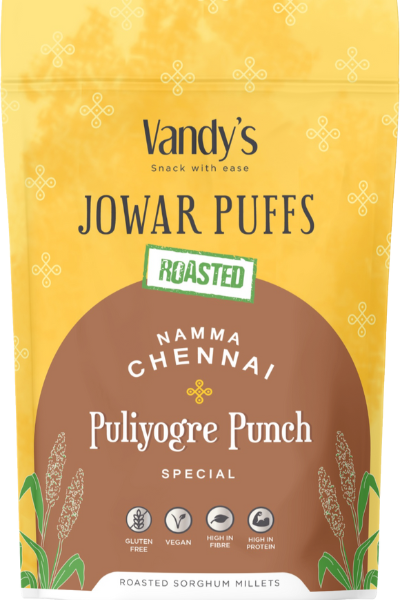 Jowar Puffs - Puliyogre Punch